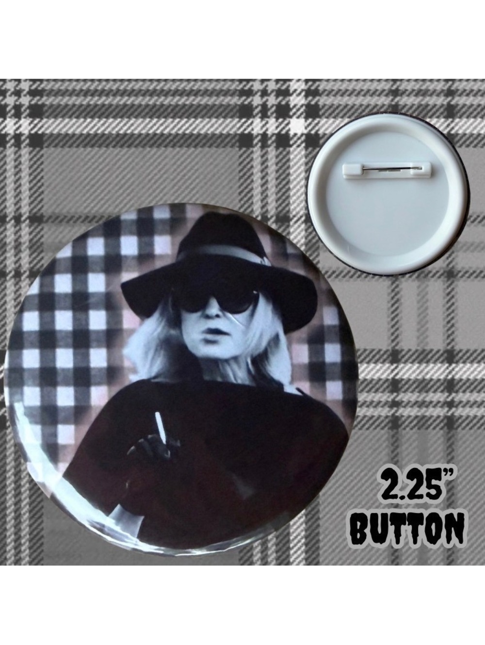 AHS Coven Jessica Lange 2.25" Handmade Button